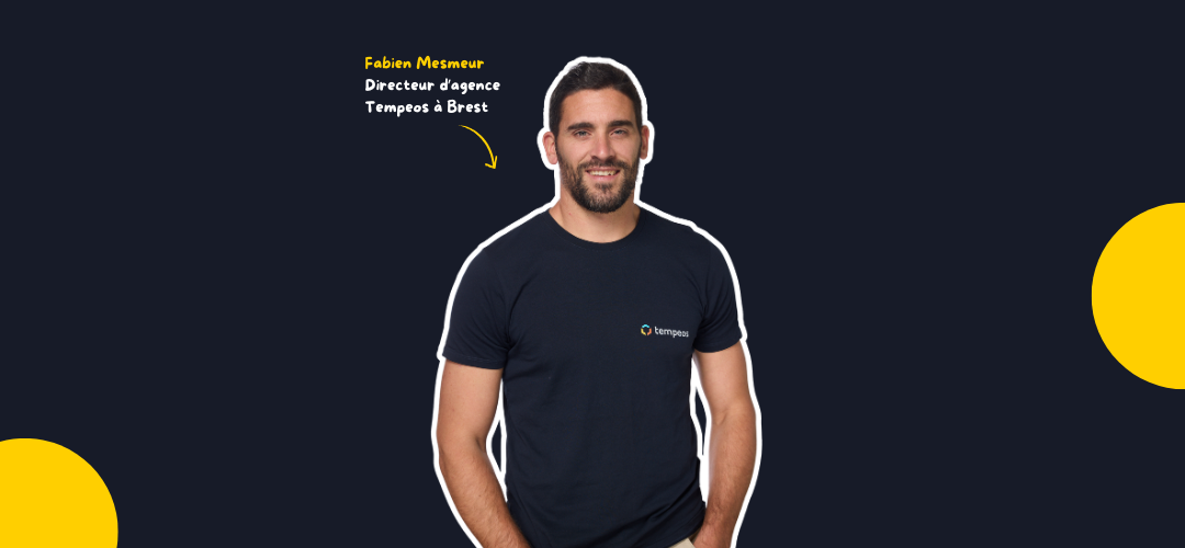 Fabien Mesmeur, directeur de l'agence Tempeos à Brest, CSE externalisé local pour TPE-PME